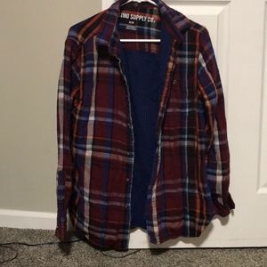 Flannel button up